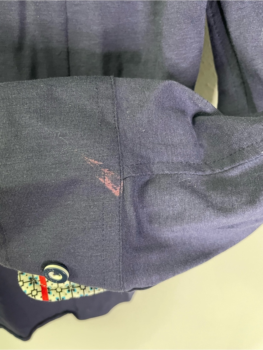Buttercloth Icy Cotton Shirt Mens Medium Slim Fit Blue Stretch Button Up Medium - Picture 8 of 10